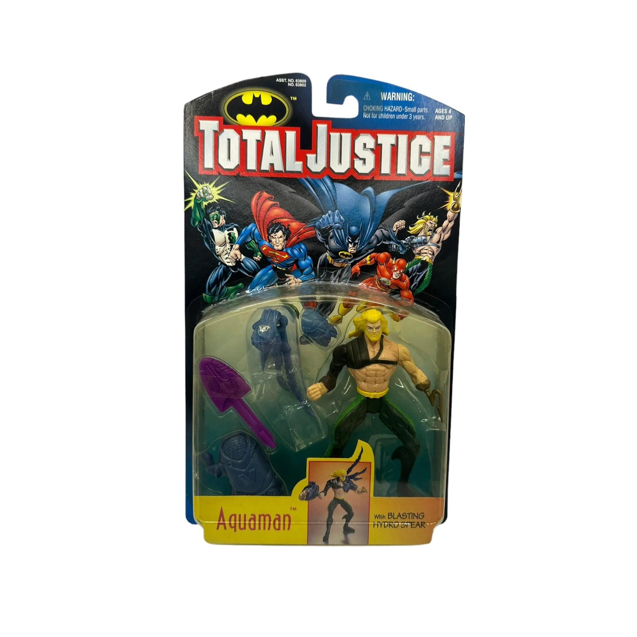 1996 KENNER TOTAL JUSTICE AQUAMAN AF