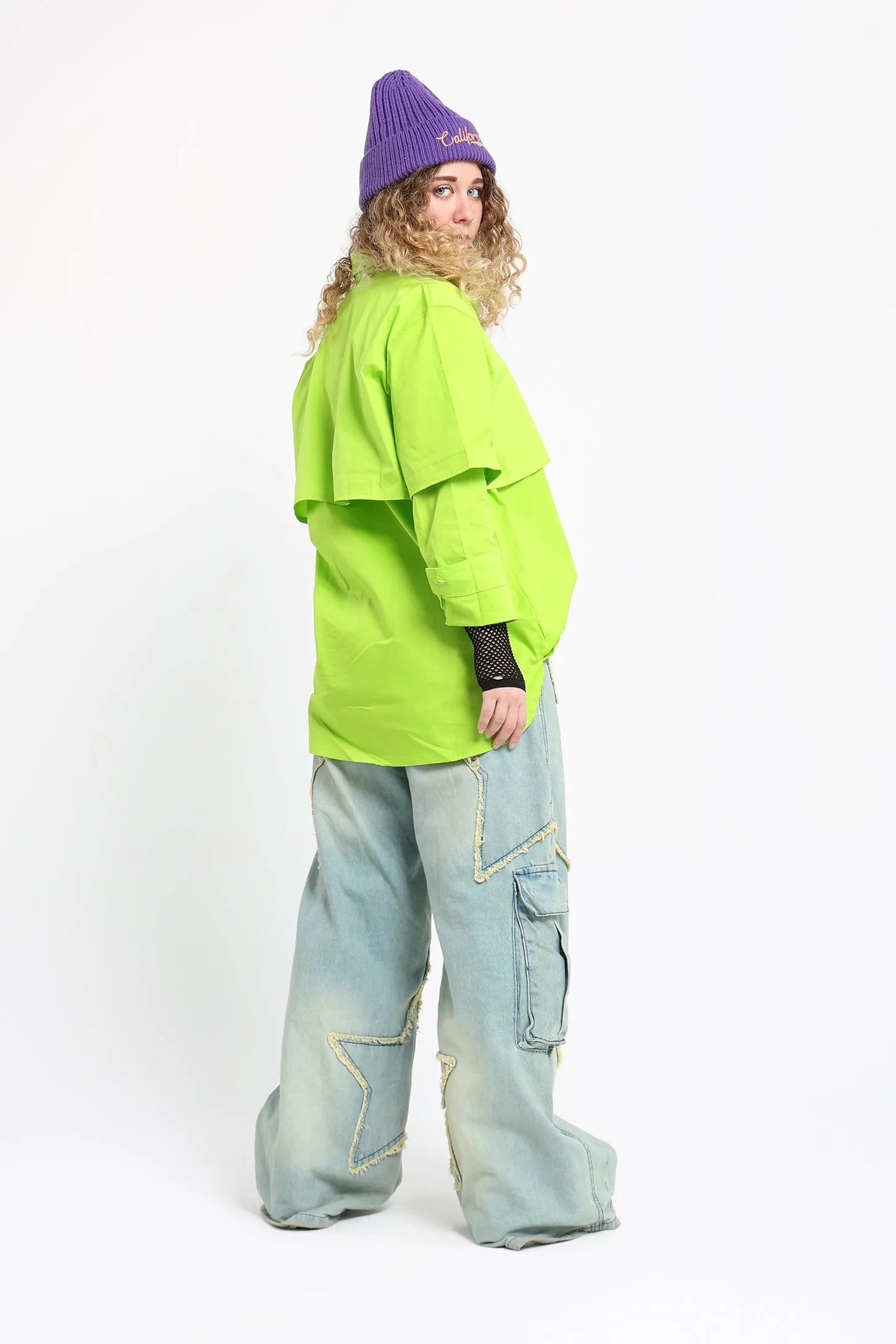 2-Pieces Shirt - Lime Green