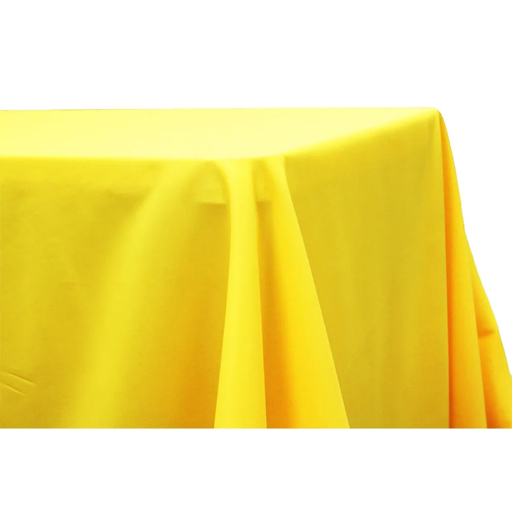 90"x132" Wholesale Rectangular Oblong Polyester Tablecloth - Alpha Cotton