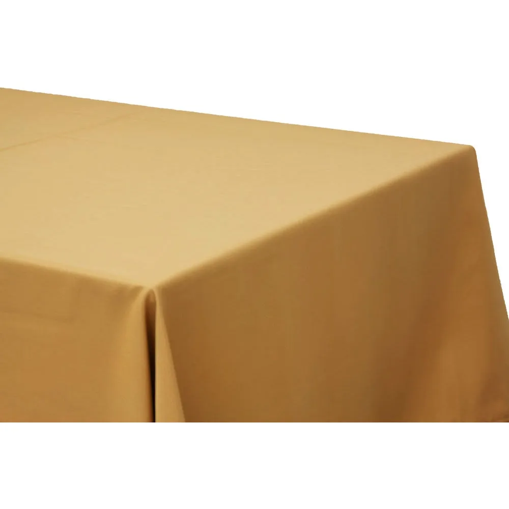 90"x132" Wholesale Rectangular Oblong Polyester Tablecloth - Alpha Cotton