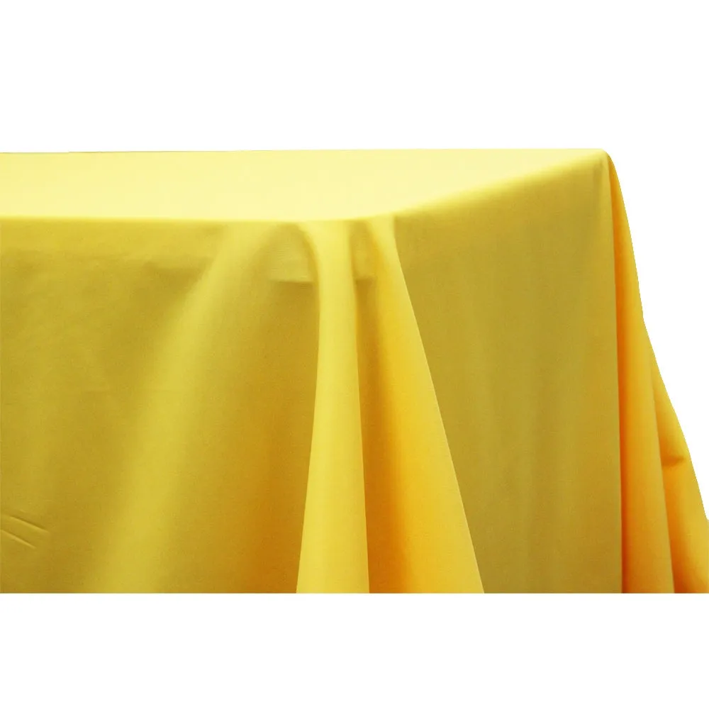 90"x132" Wholesale Rectangular Oblong Polyester Tablecloth - Alpha Cotton