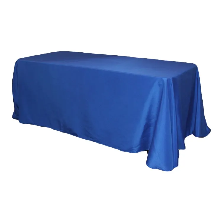 90"x132" Wholesale Rectangular Oblong Polyester Tablecloth - Alpha Cotton