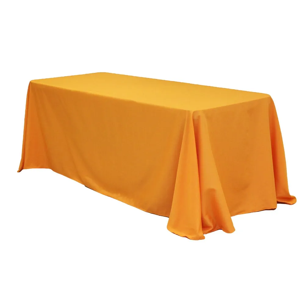 90"x132" Wholesale Rectangular Oblong Polyester Tablecloth - Alpha Cotton