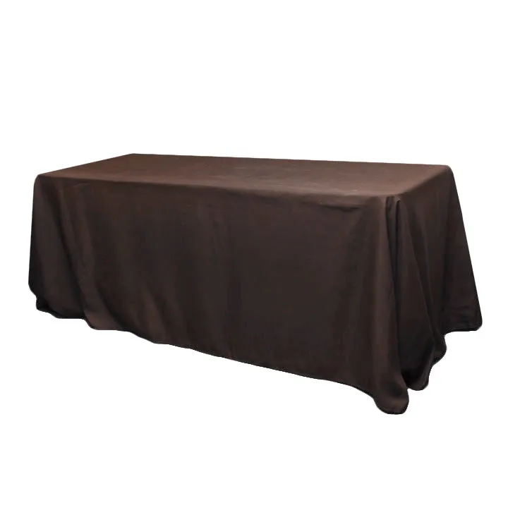 90"x132" Wholesale Rectangular Oblong Polyester Tablecloth - Alpha Cotton