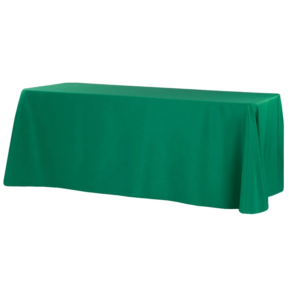 90"x132" Wholesale Rectangular Oblong Polyester Tablecloth - Alpha Cotton