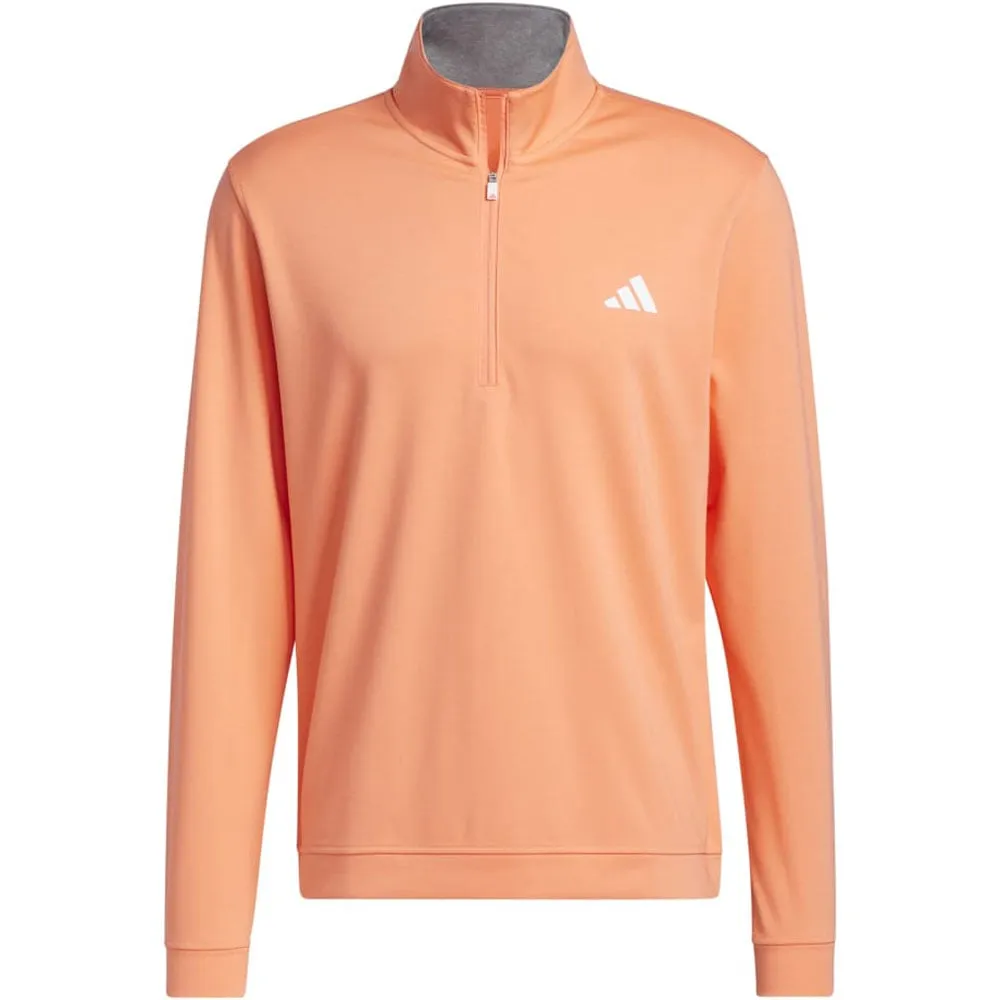 adidas Elevated 1/4 Zip Pullover - Coral Fusion