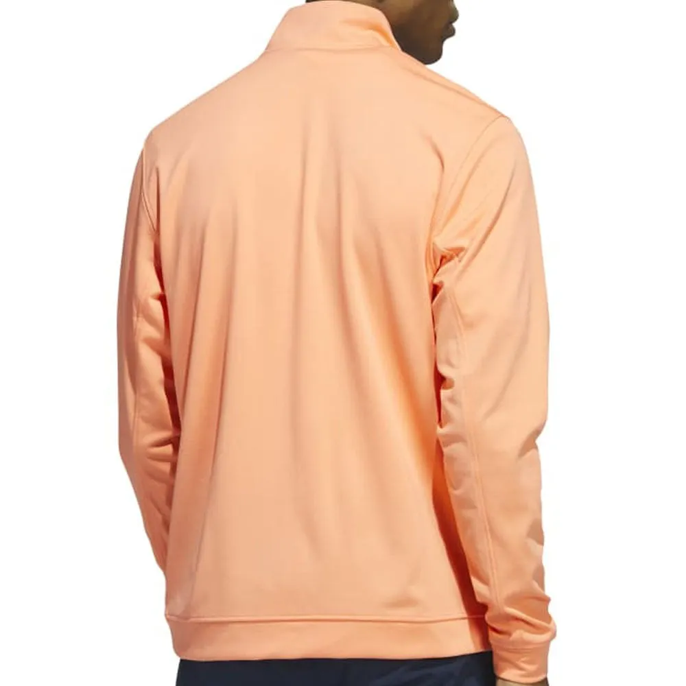 adidas Elevated 1/4 Zip Pullover - Coral Fusion