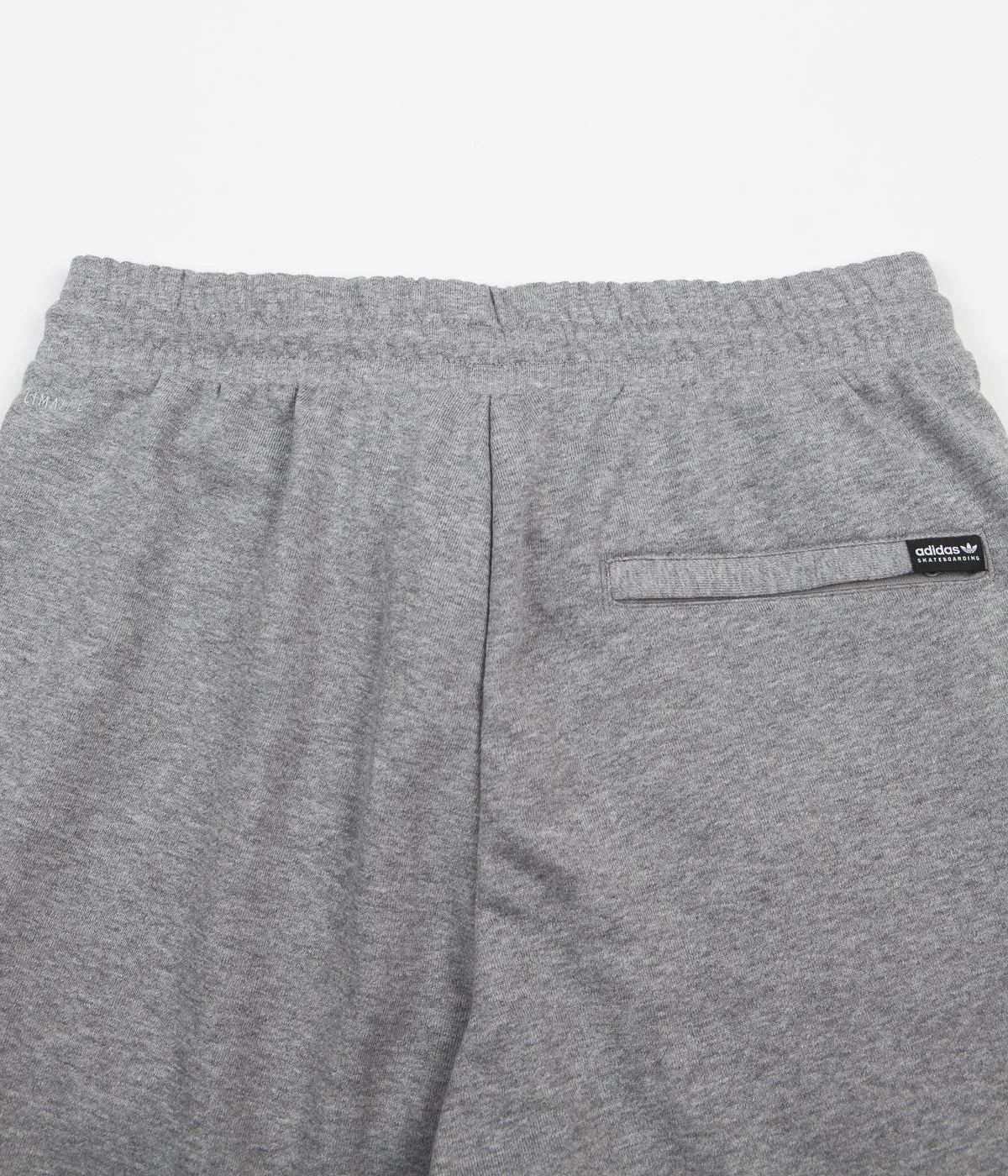 Adidas Insley Sweatpants - Medium Grey Heather / White