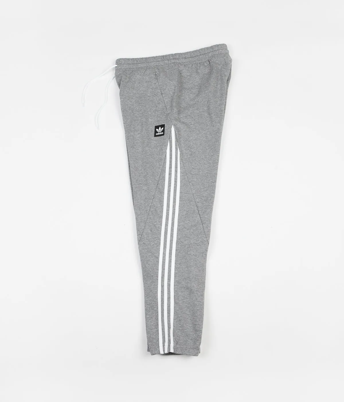 Adidas Insley Sweatpants - Medium Grey Heather / White