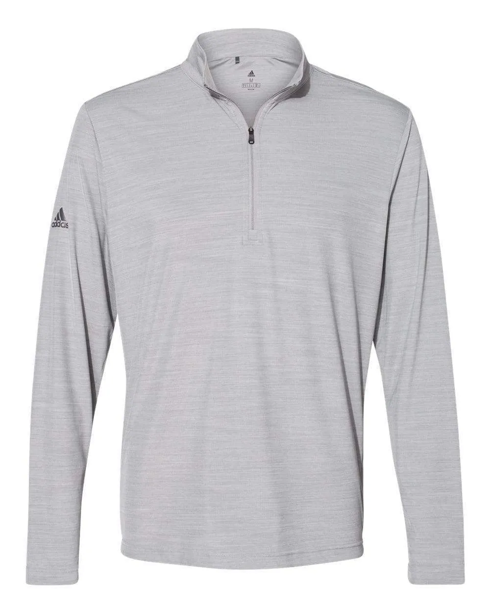 adidas - Men's Lightweight Mélange Quarter-Zip Pullover