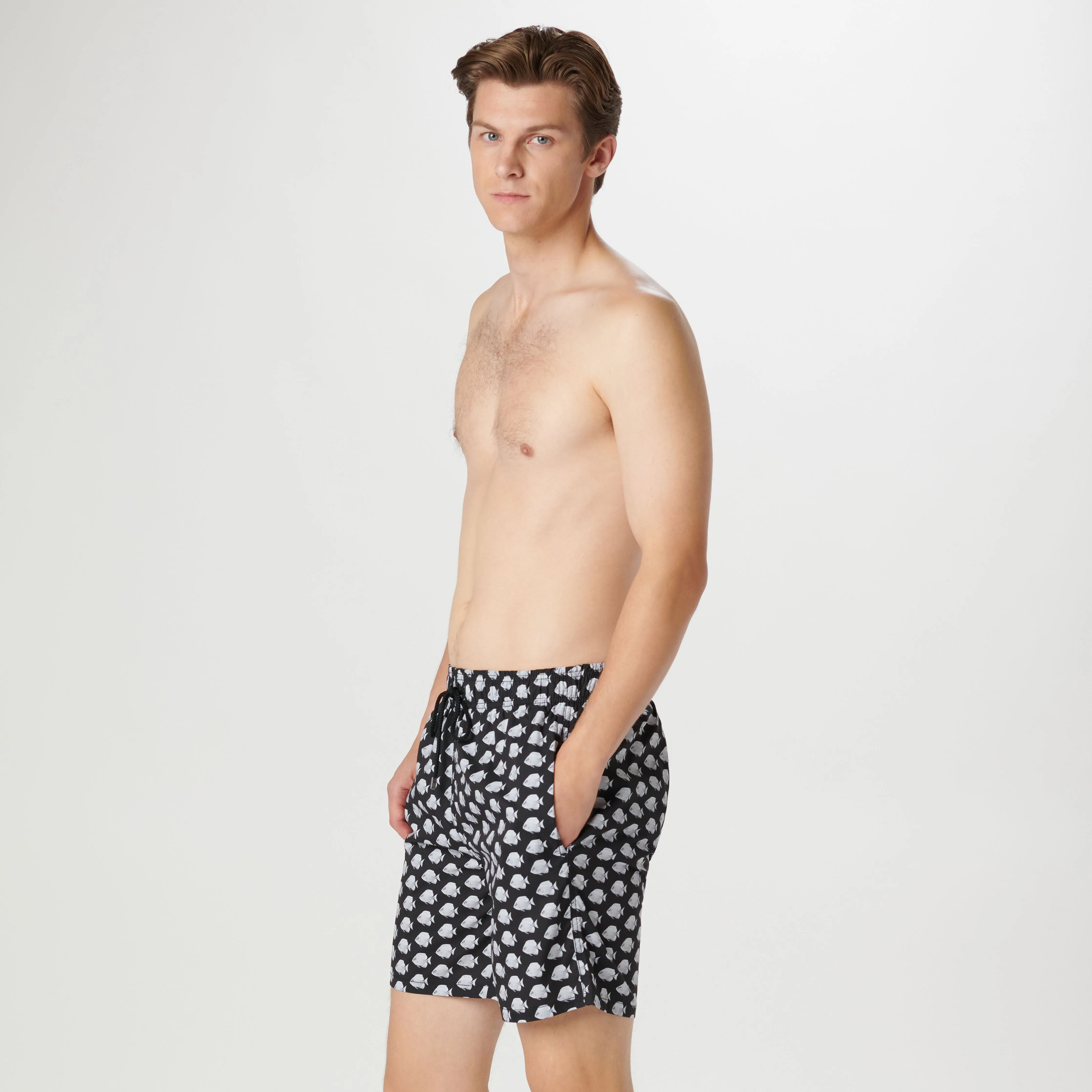 Adrian Fish Swim Trunks