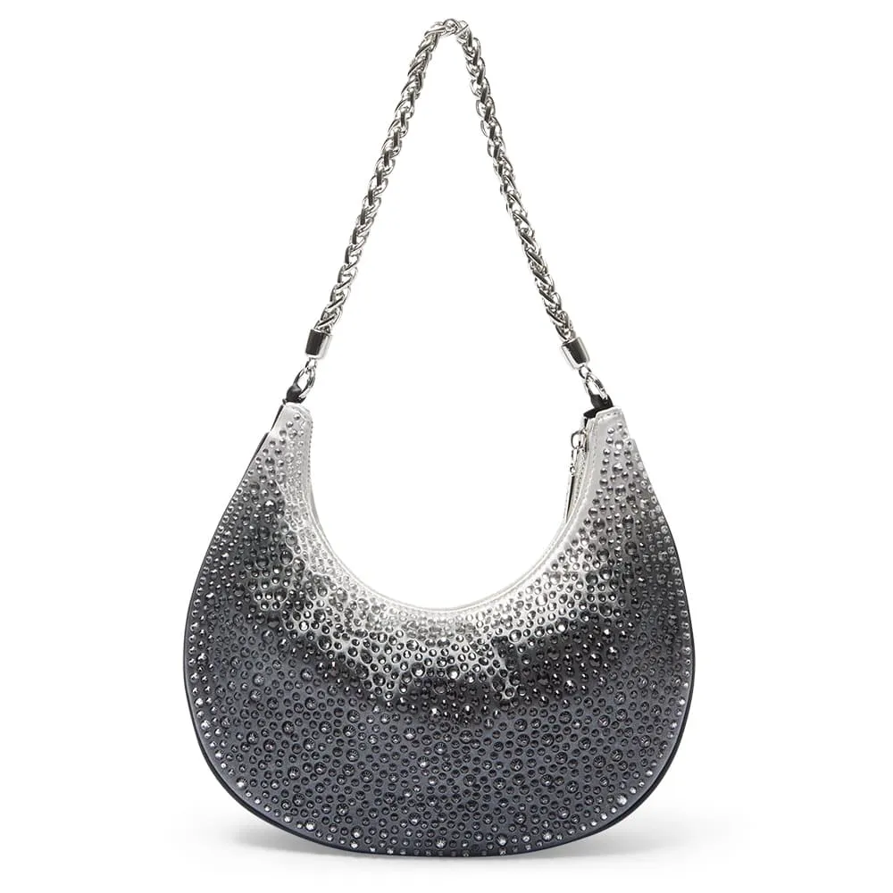 Allie Handbag in Black Ombre Crystal