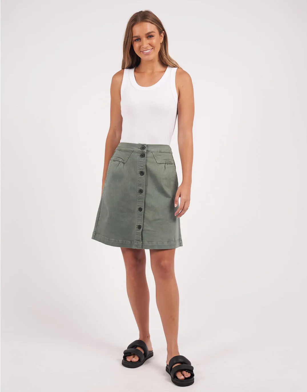 Amanda Skirt - Khaki