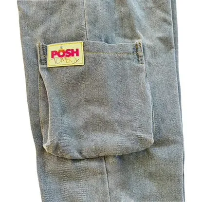 Amsterdam Avenue Denim Cargo Pants