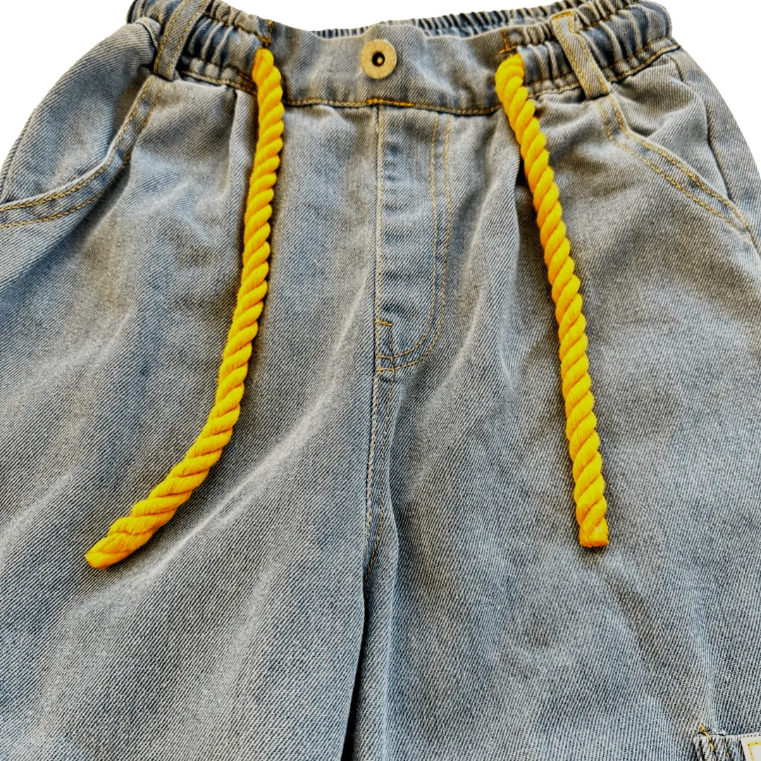 Amsterdam Avenue Denim Cargo Pants