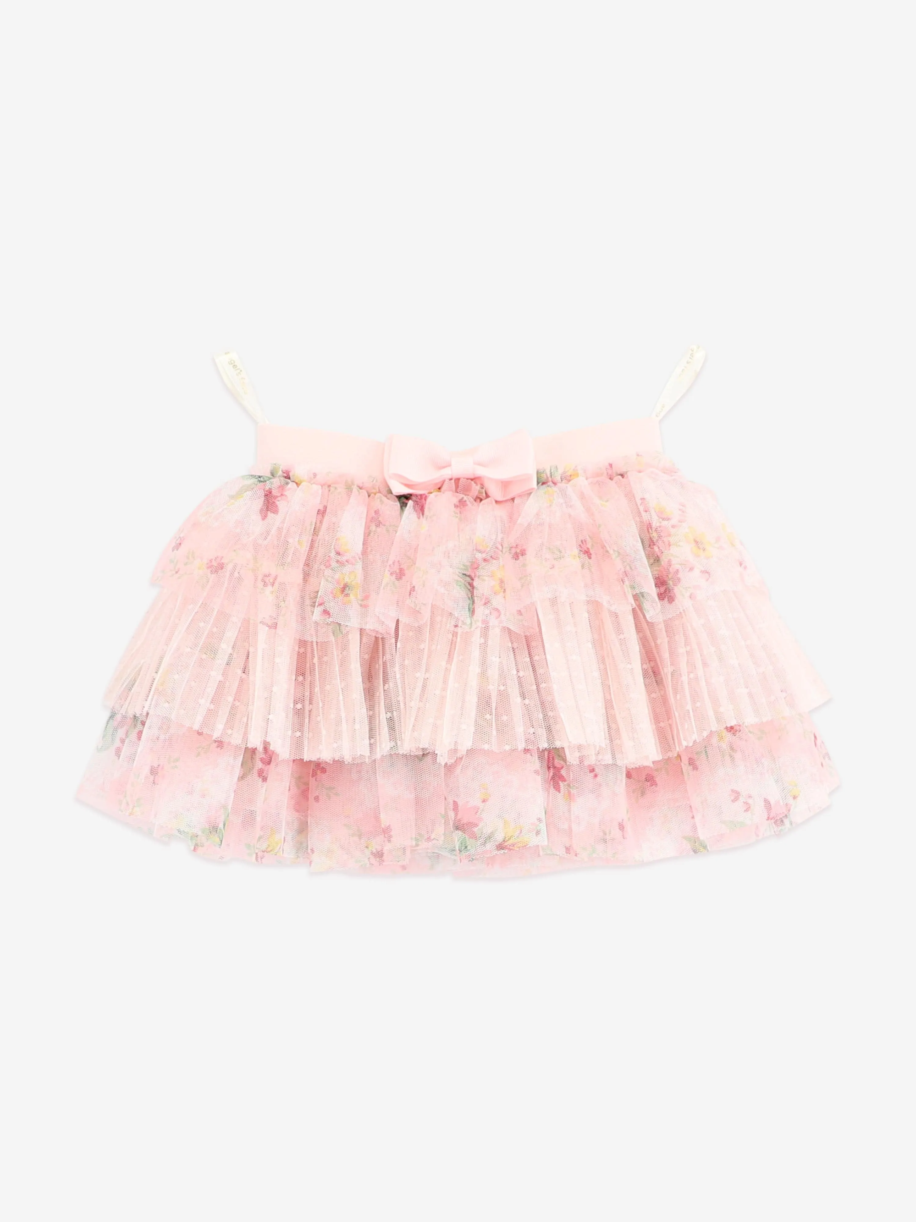 Angels Face Baby Girls Pip Floral Skirt in Pink