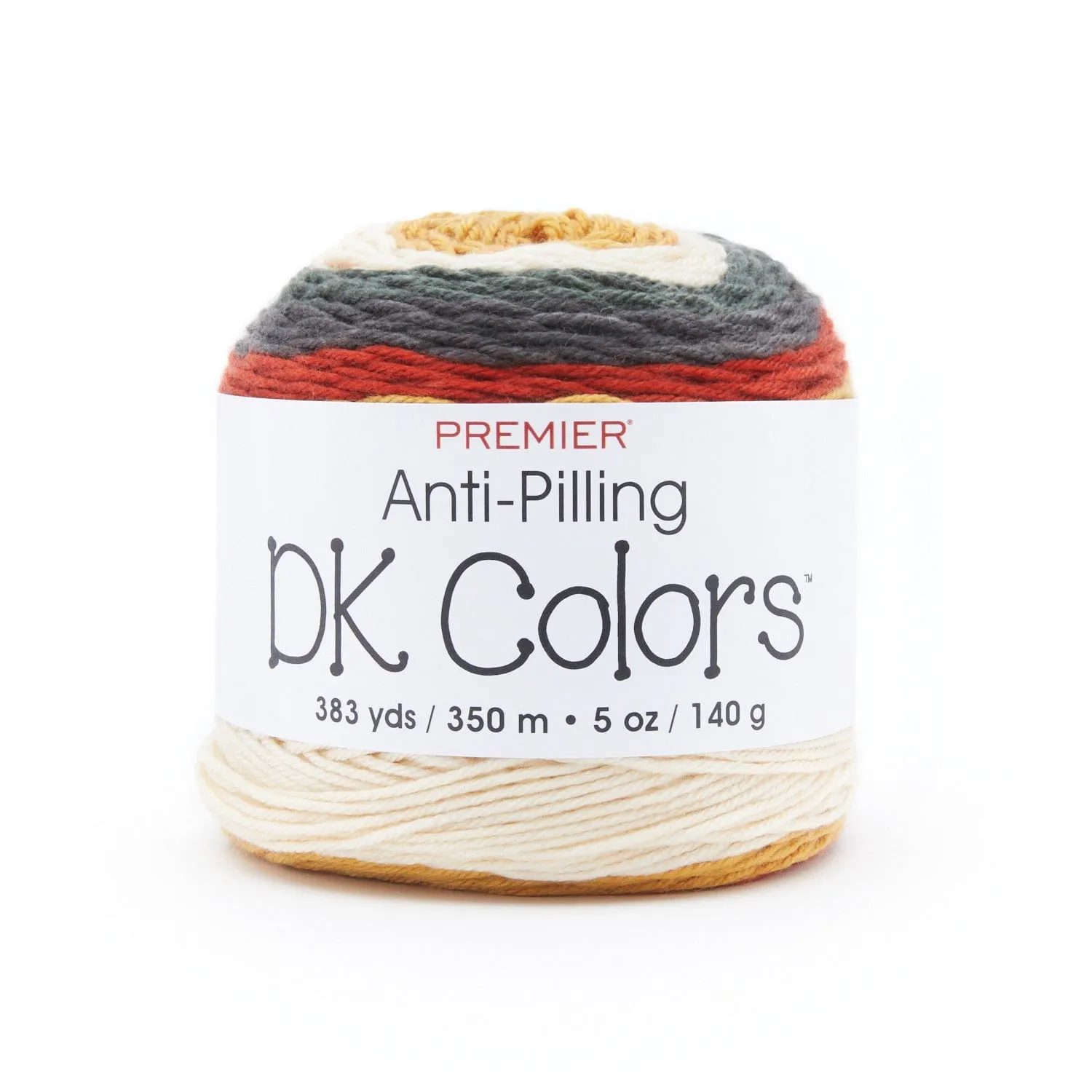 Anti-Pilling DK Colors® Self-Striping Yarn