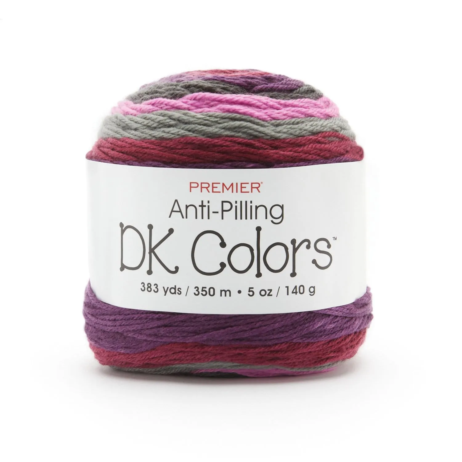 Anti-Pilling DK Colors® Self-Striping Yarn