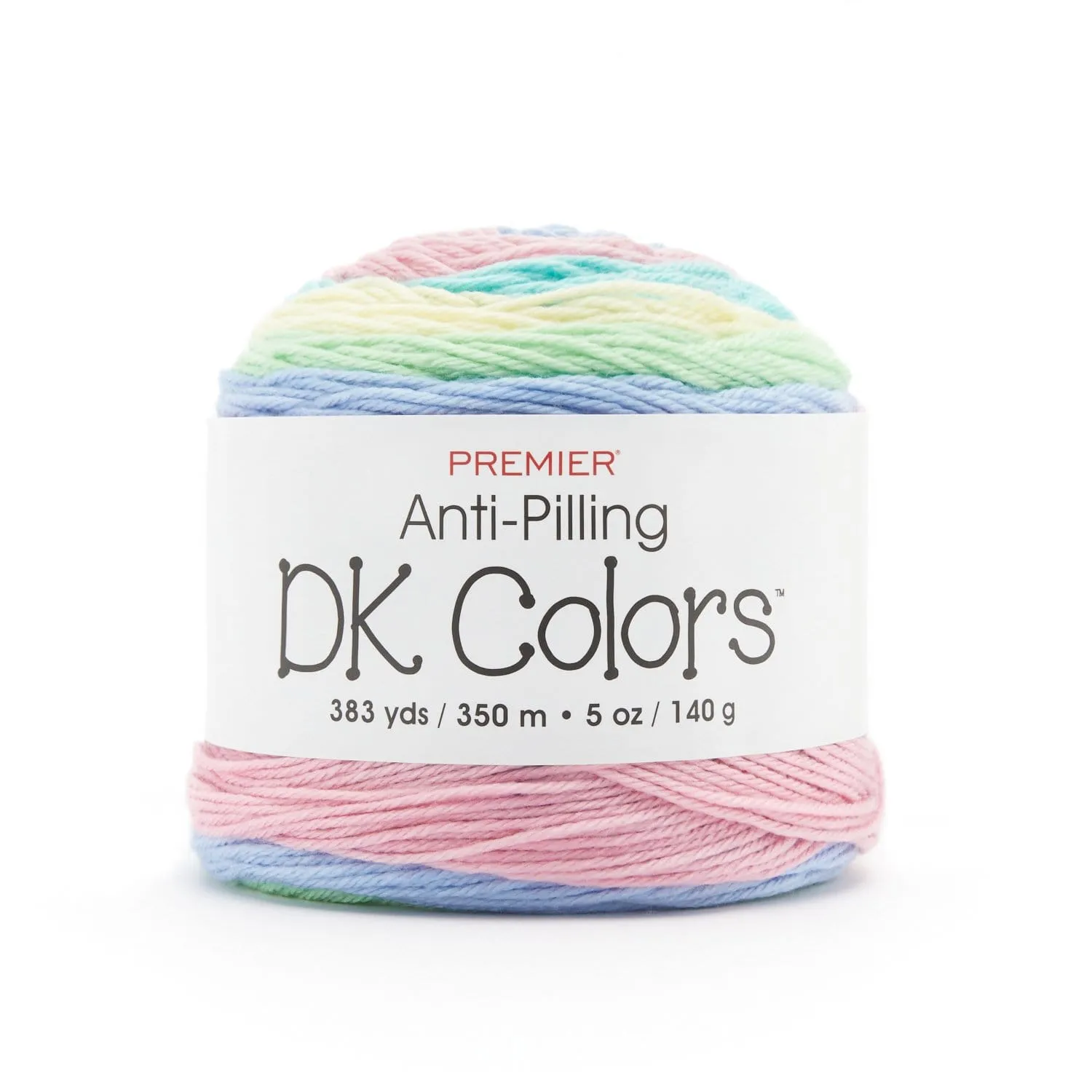 Anti-Pilling DK Colors® Self-Striping Yarn