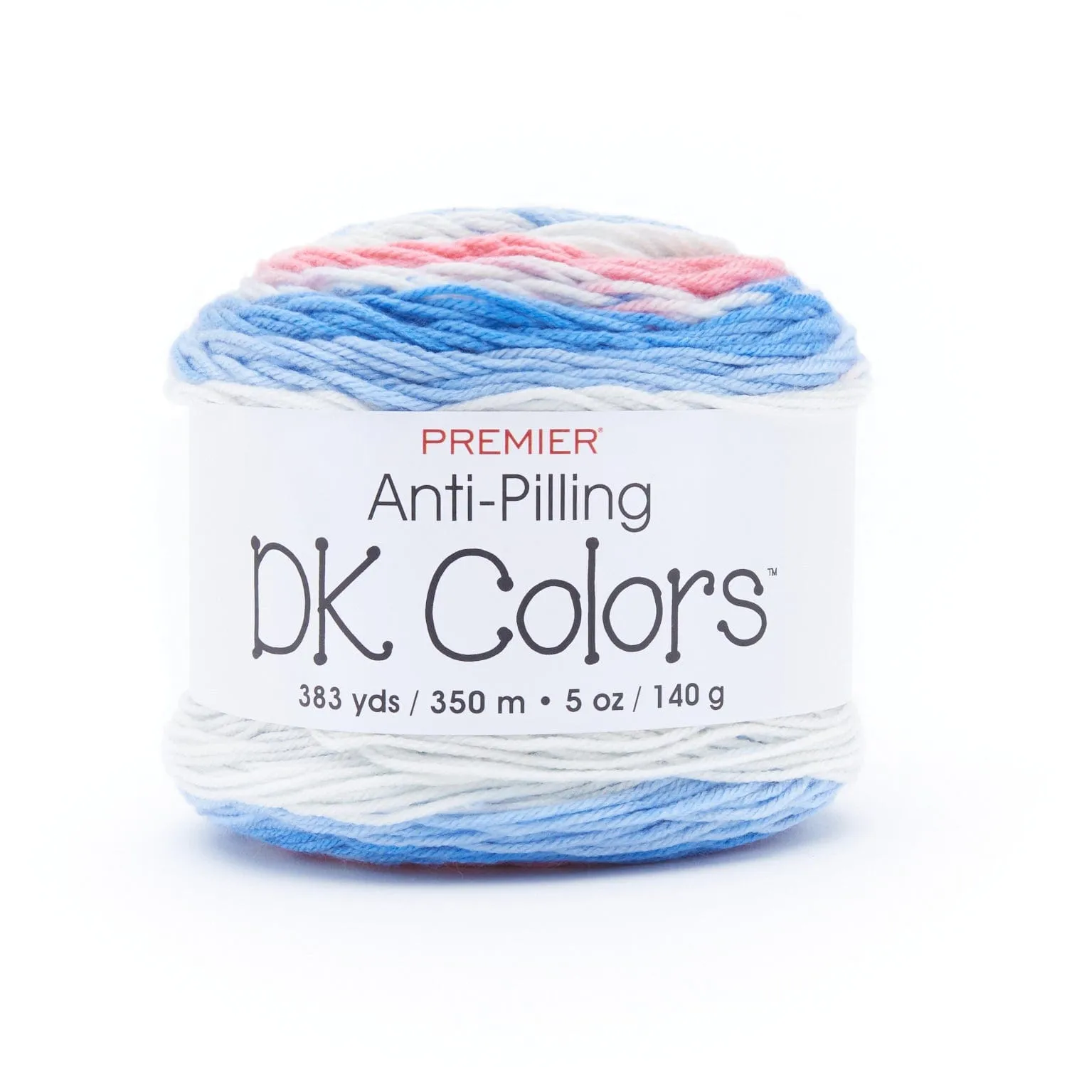 Anti-Pilling DK Colors® Self-Striping Yarn