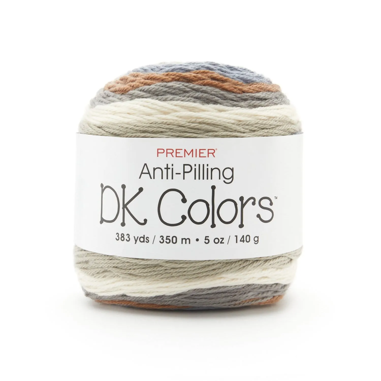 Anti-Pilling DK Colors® Self-Striping Yarn