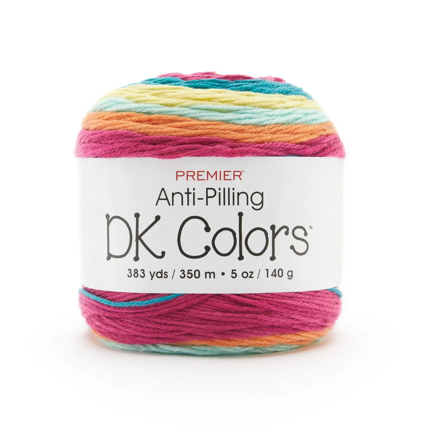 Anti-Pilling DK Colors® Self-Striping Yarn