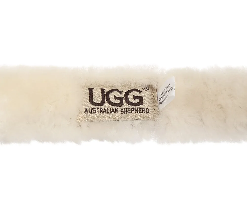 AUSTRALIAN SHEPHERD® UGG Women Adjustable Sheepskin Wool Earmuff Connie