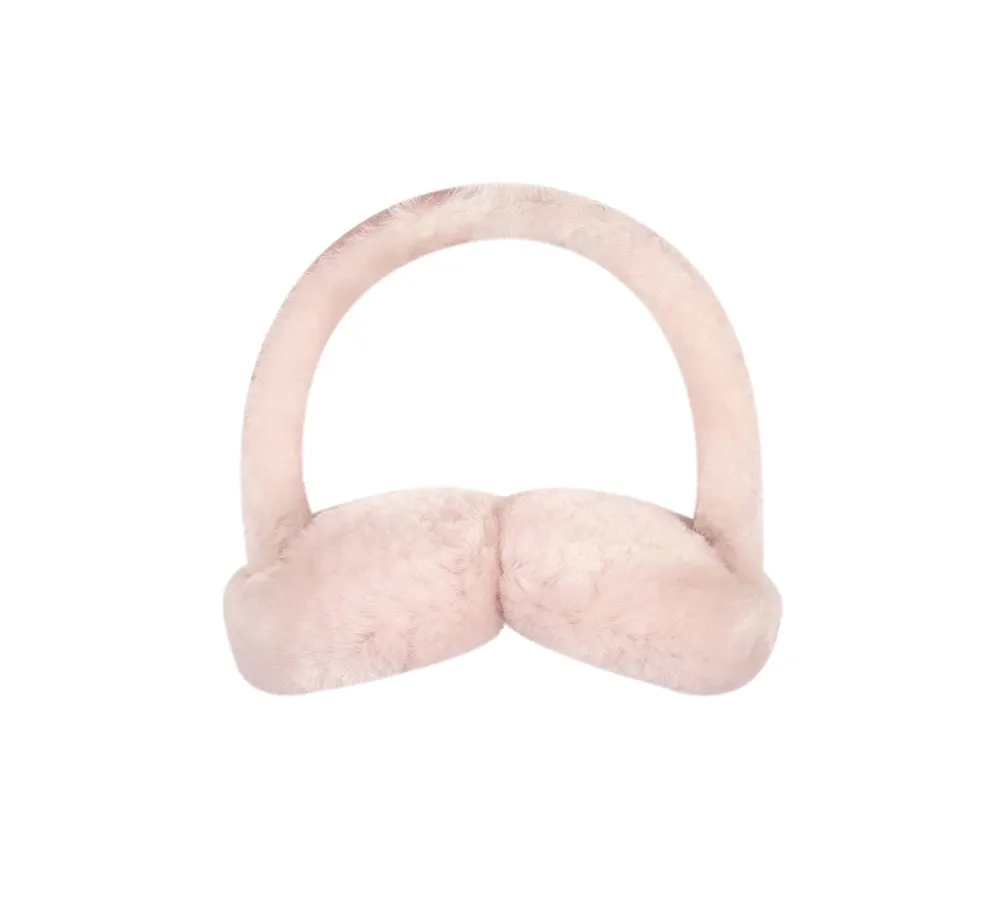 AUSTRALIAN SHEPHERD® UGG Women Adjustable Sheepskin Wool Earmuff Connie