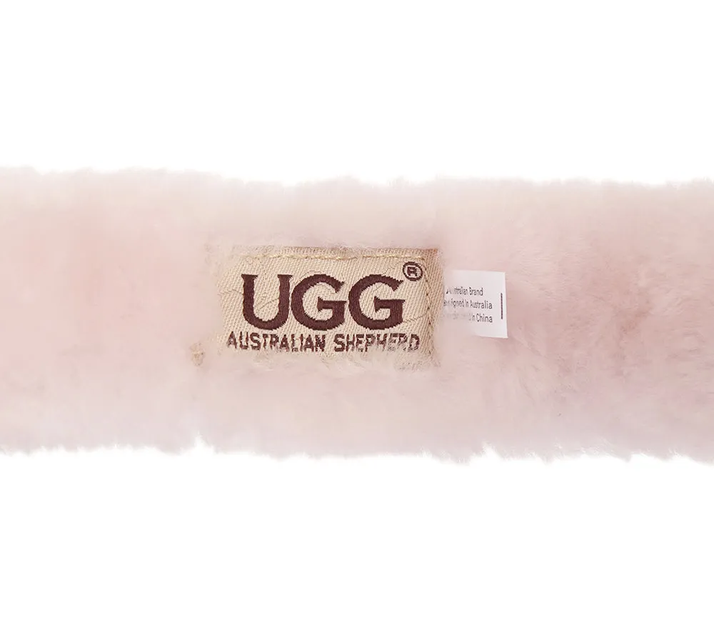 AUSTRALIAN SHEPHERD® UGG Women Adjustable Sheepskin Wool Earmuff Connie