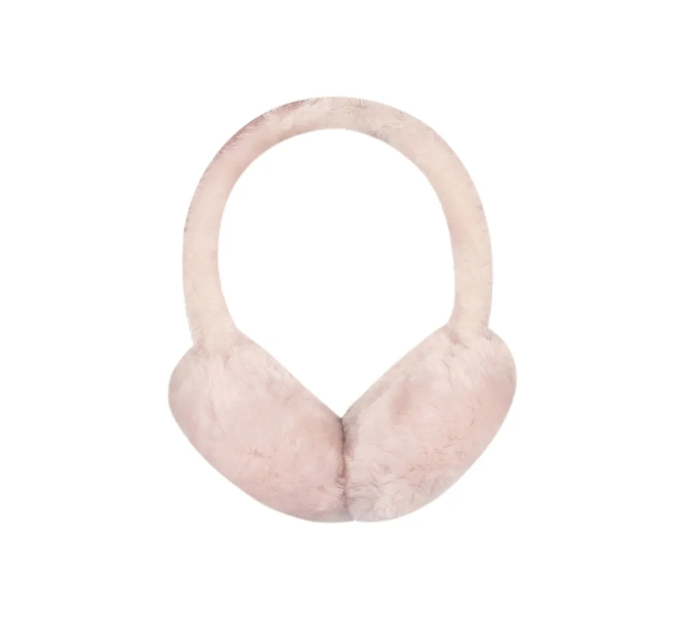 AUSTRALIAN SHEPHERD® UGG Women Adjustable Sheepskin Wool Earmuff Connie