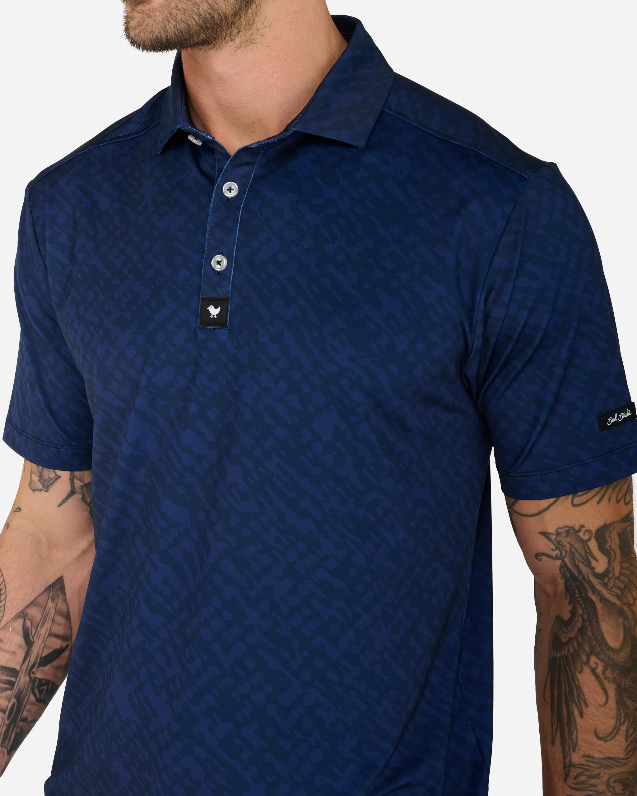 Bad Birdie - Men's Midnight Rider Polo