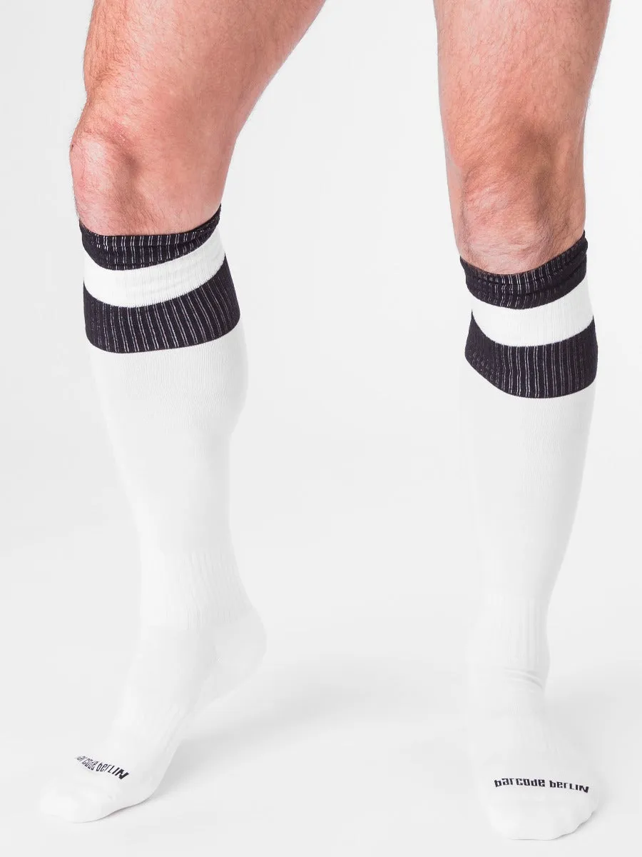 Barcode Berlin Football Socks White Black