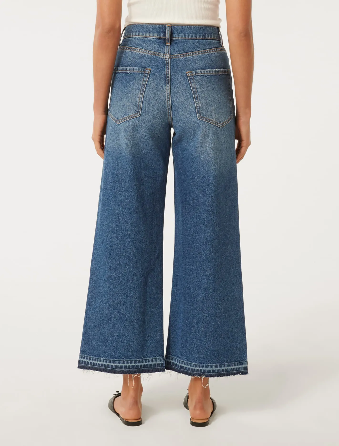 Bea Wide Leg Crop Jeans