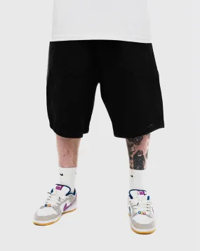 Butter Goods Lock Denim Shorts - Black