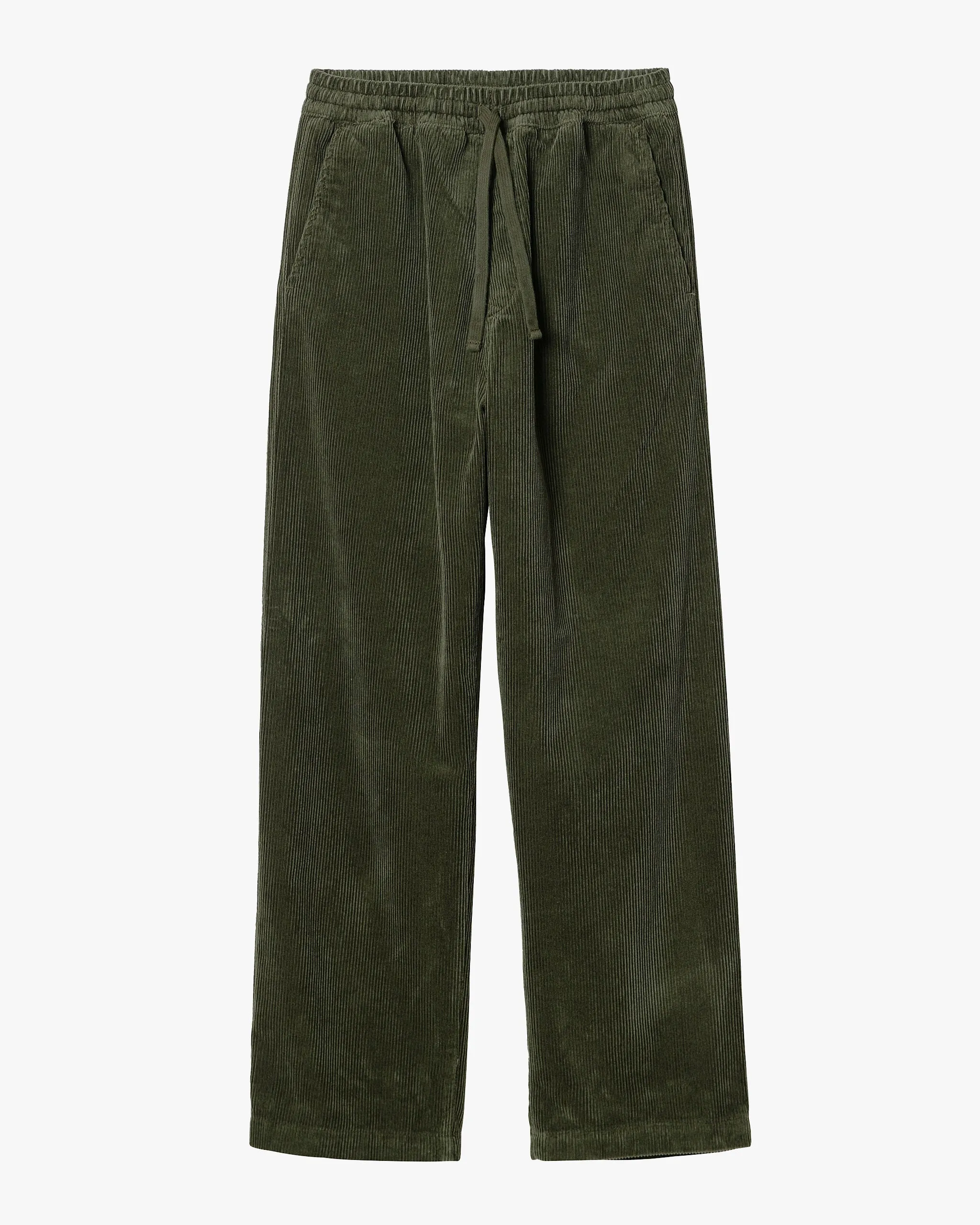 Carhartt WIP Floyde Pant Relaxed Fit Mens Cords - Office Green Rinsed