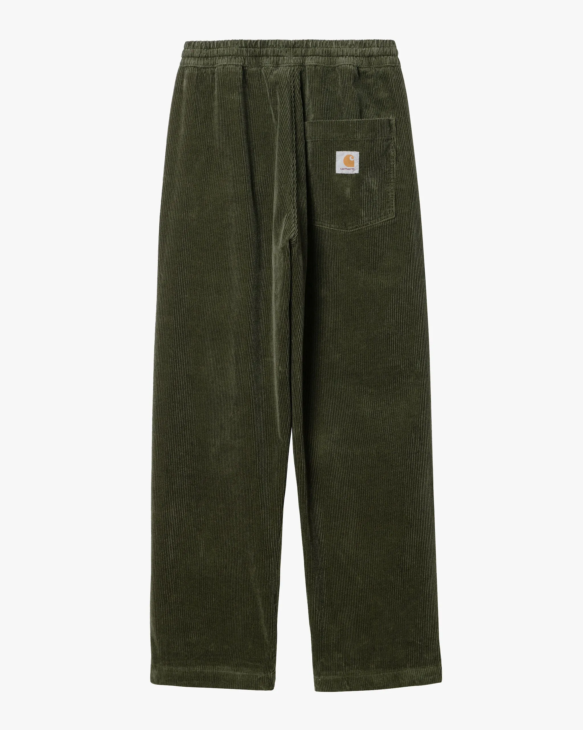 Carhartt WIP Floyde Pant Relaxed Fit Mens Cords - Office Green Rinsed