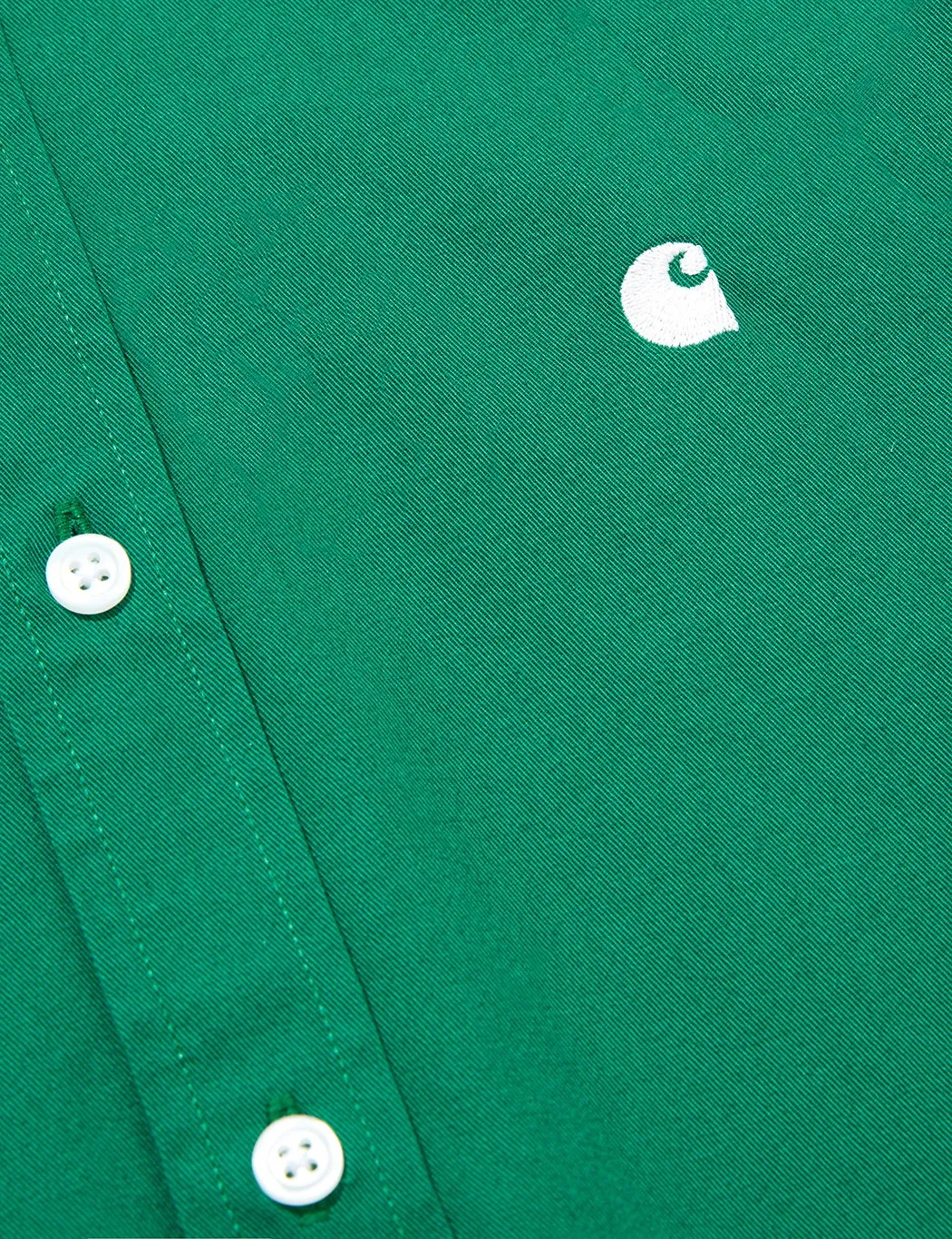 Carhartt-WIP Madison Shirt - Dragon Green