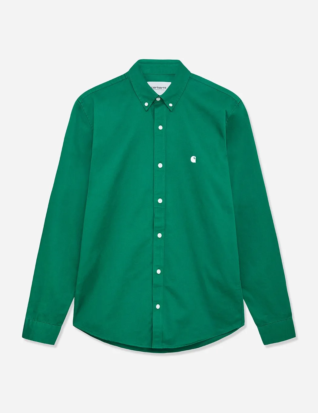 Carhartt-WIP Madison Shirt - Dragon Green