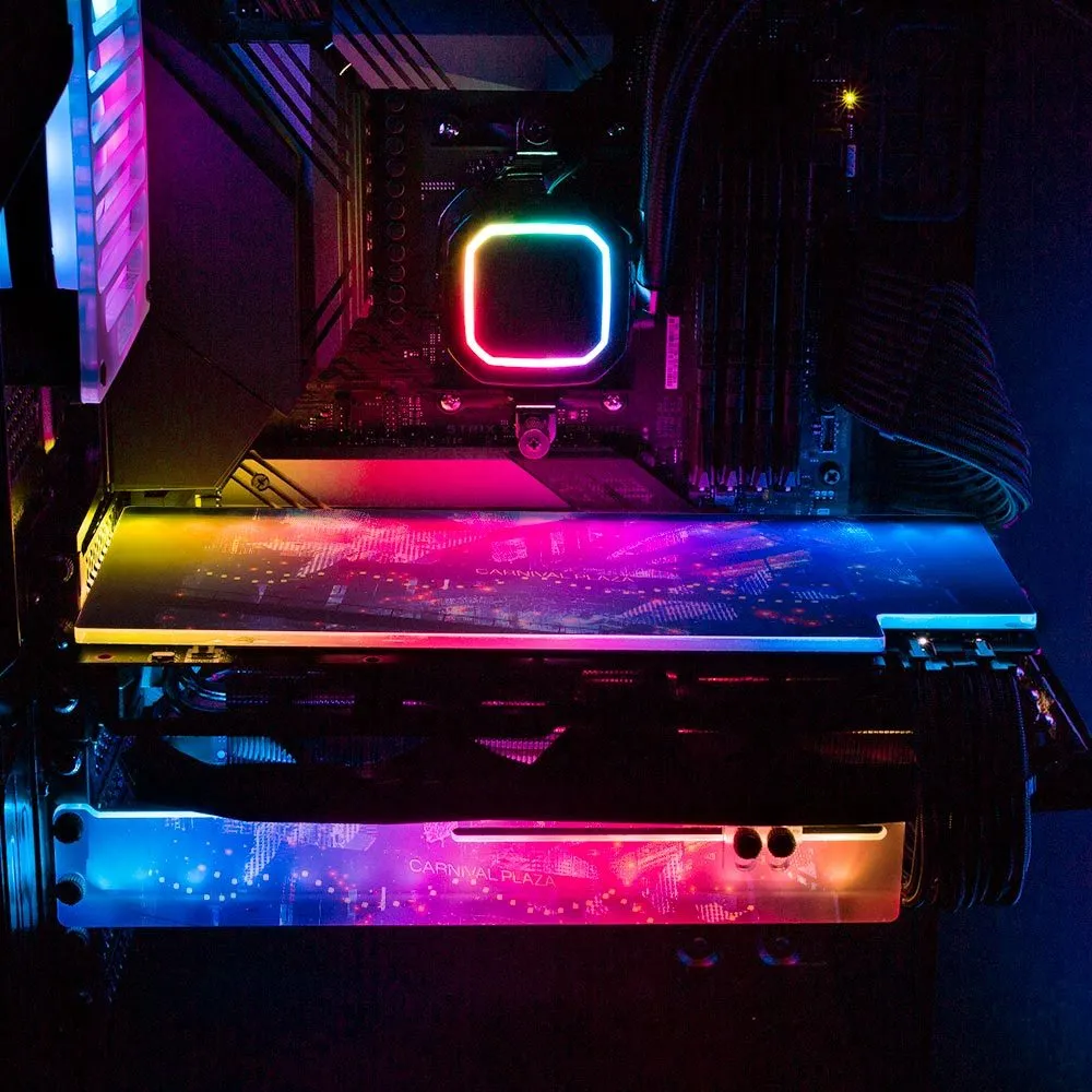 Carnival Plaza RGB GPU Support Bracket