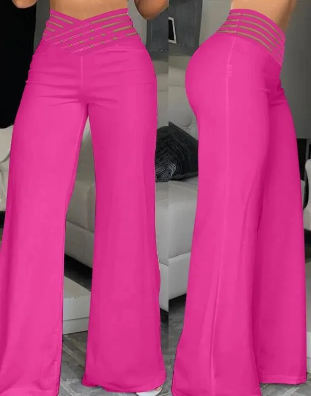 Casual High Waist Pants