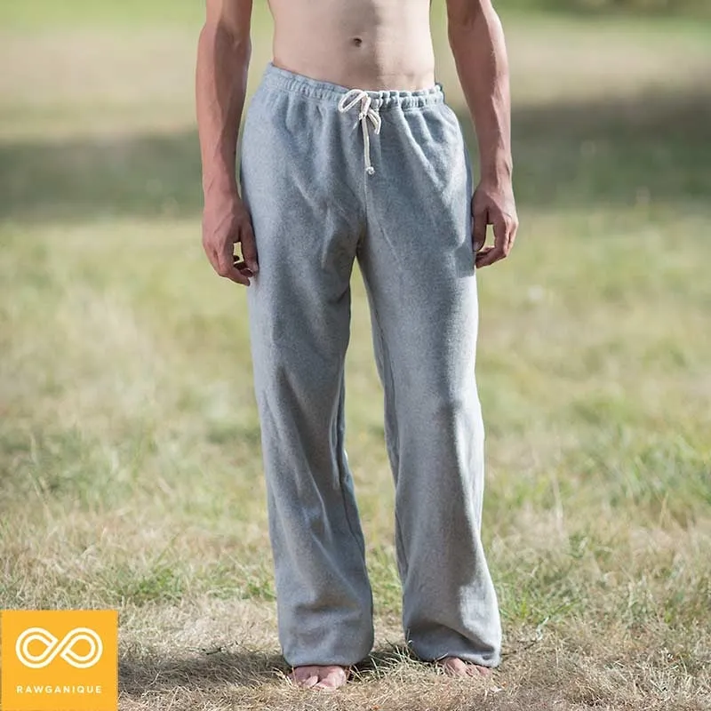 CLINT 100% Organic Cotton Fleece Sweat Pants (Plastic-free)