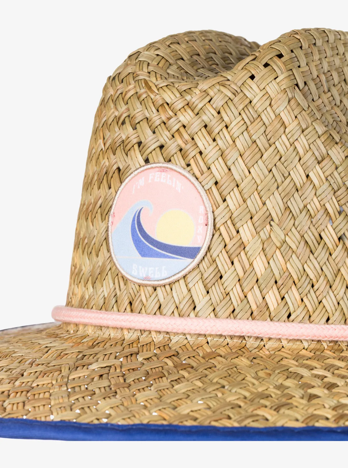 Coffee Blues Sun Hat - Natural