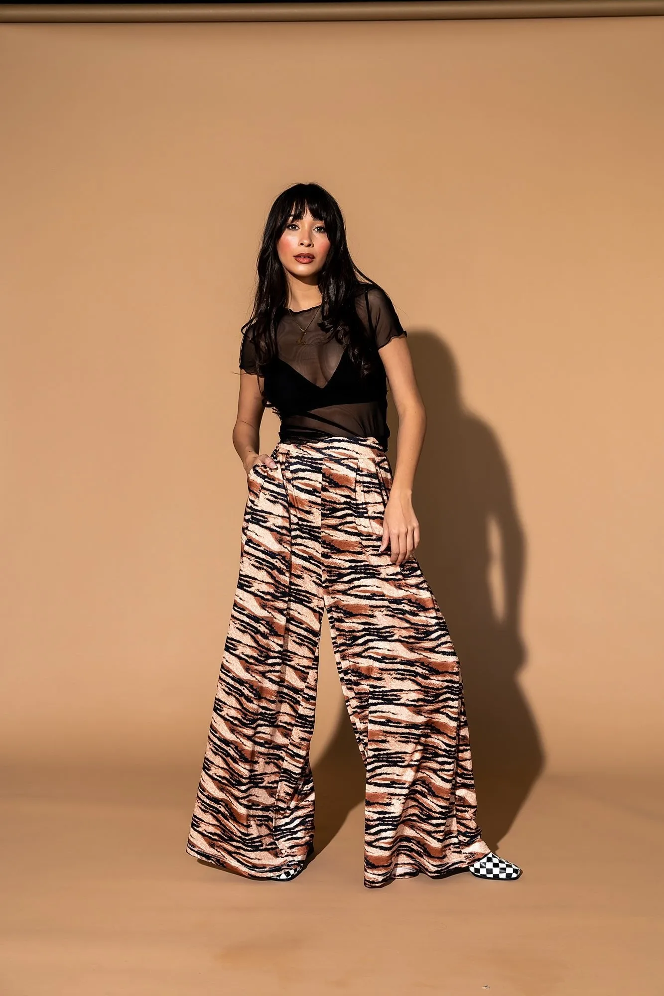 Comfy   Chic Trousers in Tigress