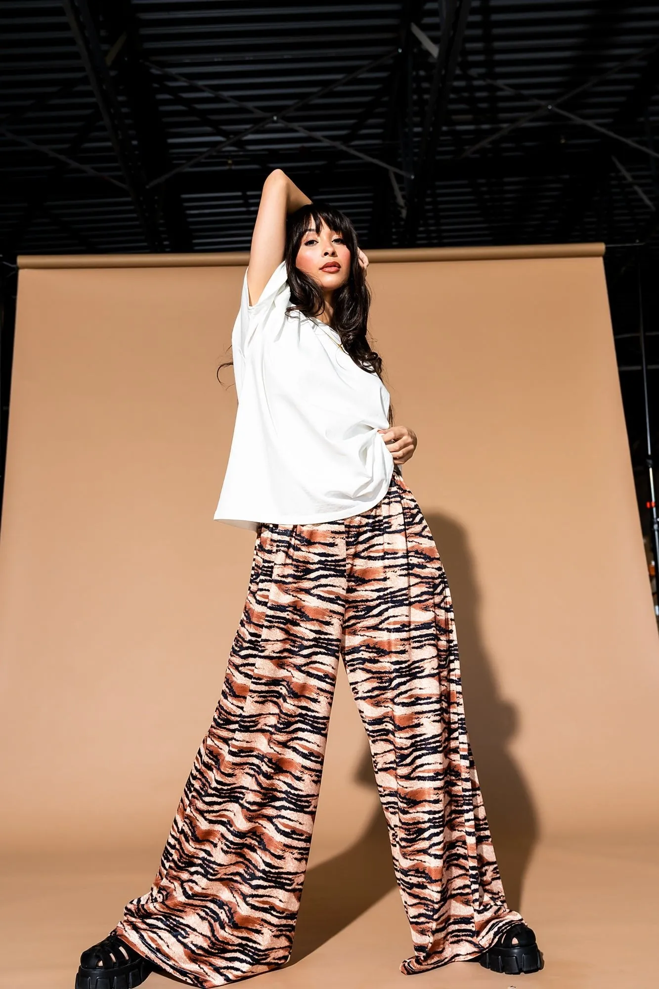 Comfy   Chic Trousers in Tigress