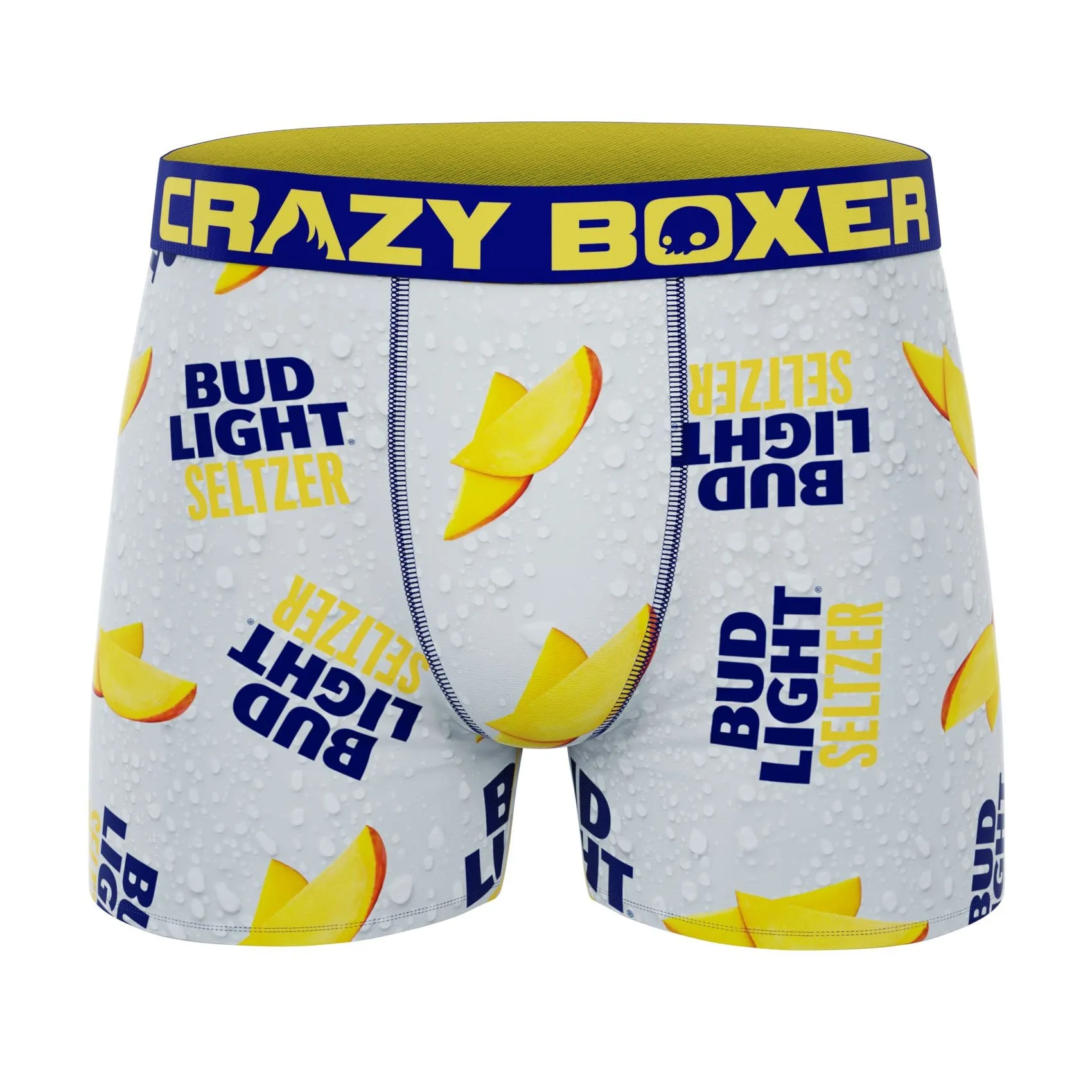 CRAZYBOXER Bud Light Cann Men's Boxer Briefs (Pack 2)