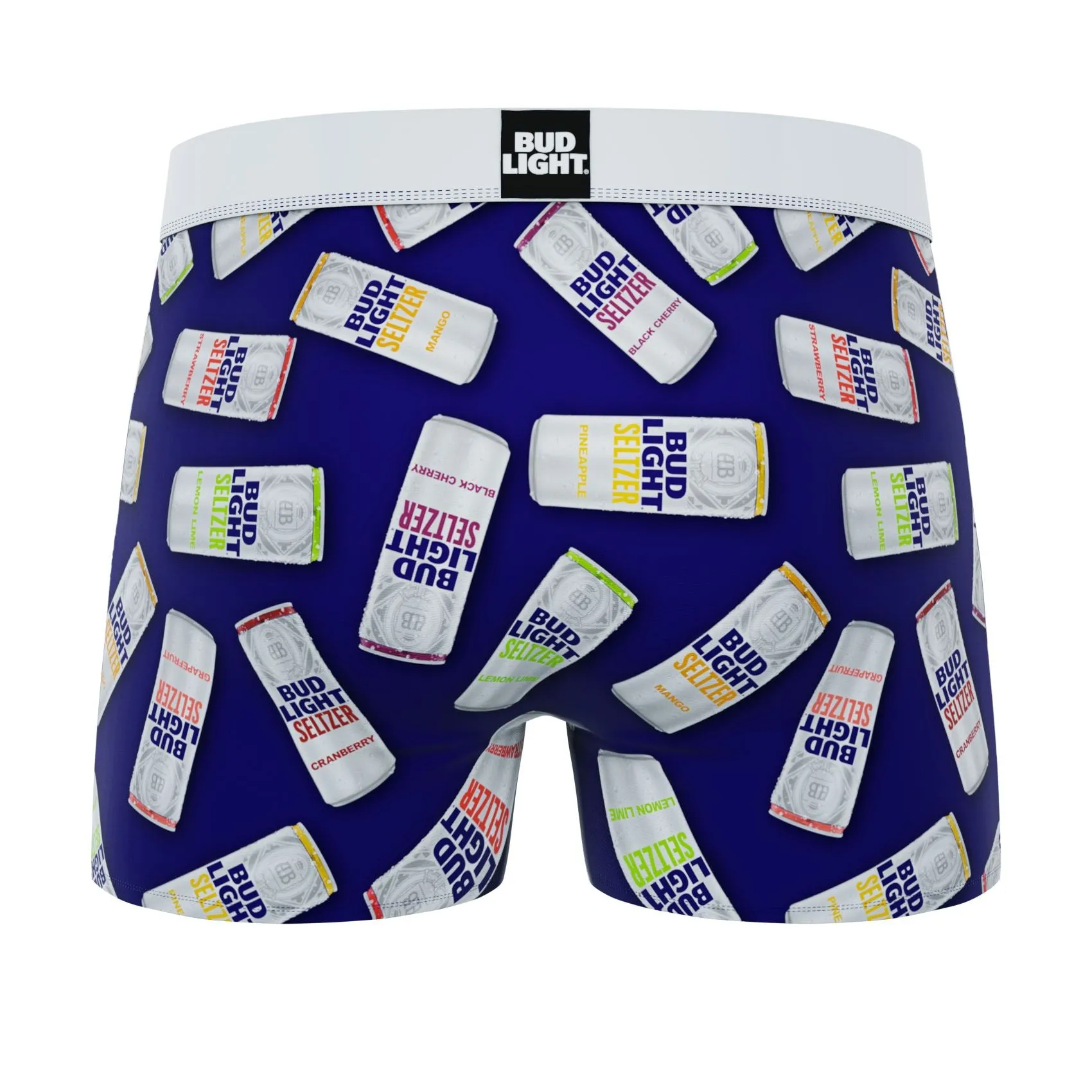 CRAZYBOXER Bud Light Cann Men's Boxer Briefs (Pack 2)