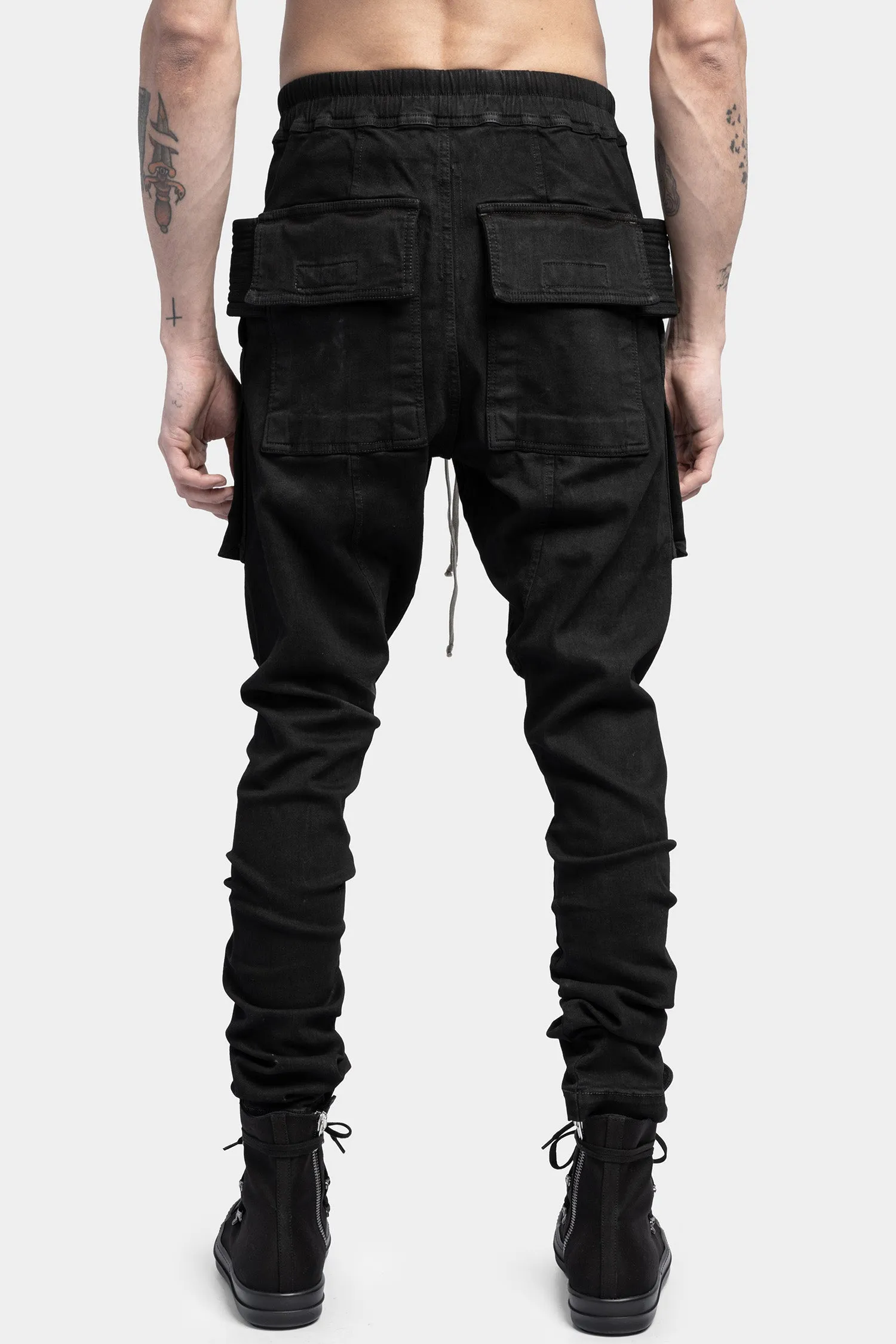 Creatch cargo drawstrings denim pants, SBB