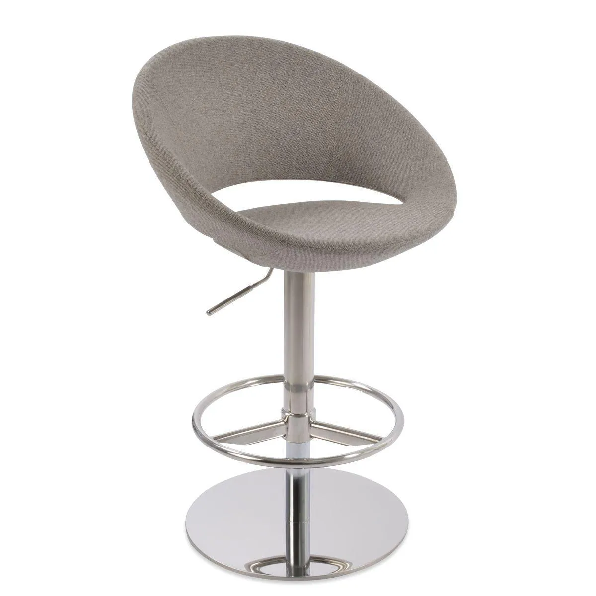 Crescent Piston Stool