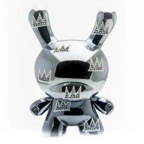 Crystal Legacy 8" Dunny by Jean Michel Basquiat x Kidrobot Embellished with Swarovski® crystals