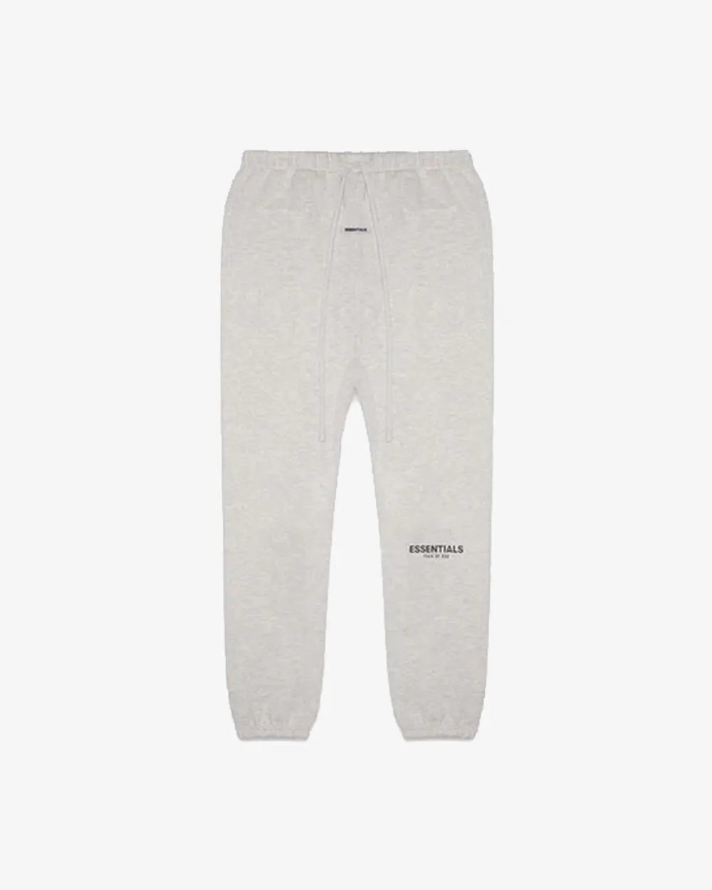 FEAR OF GOD FOG ESSENTIALS SS21 REFLECTIVE SWEAT PANTS HEATHER OATMEAL